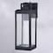Vaxcel Kinzie 1 Light Dusk to Dawn Black Outdoor Wall Lantern Clear Glass T0566 - alternate 4